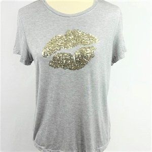 Romeo & Juliet Couture Lips Top Sz M NWT
